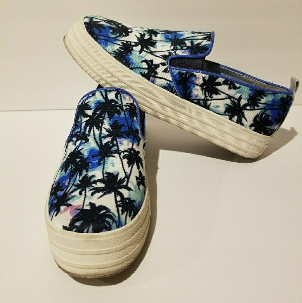 Juicy Couture Palm Tree Slip-ons